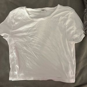 Aritzia White Basic Tee